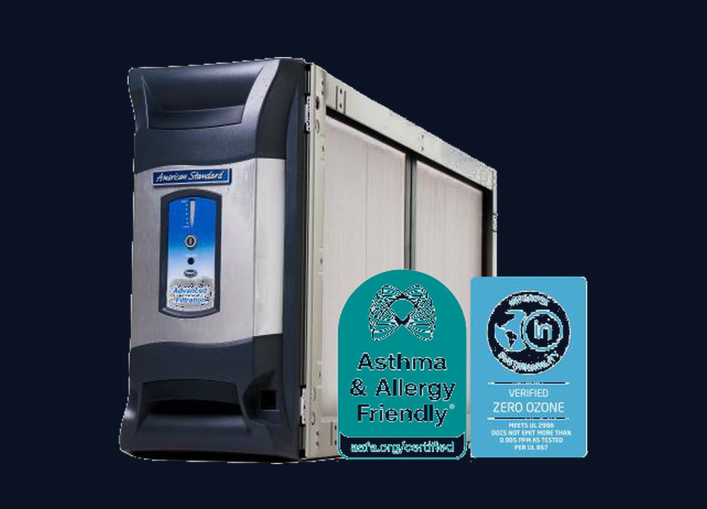 Official American Standard AccuClean whole-home air cleaner