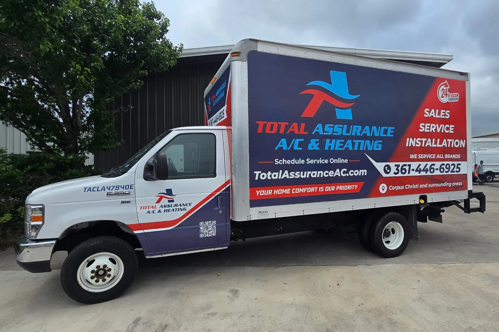 Total Assurance installation box truck